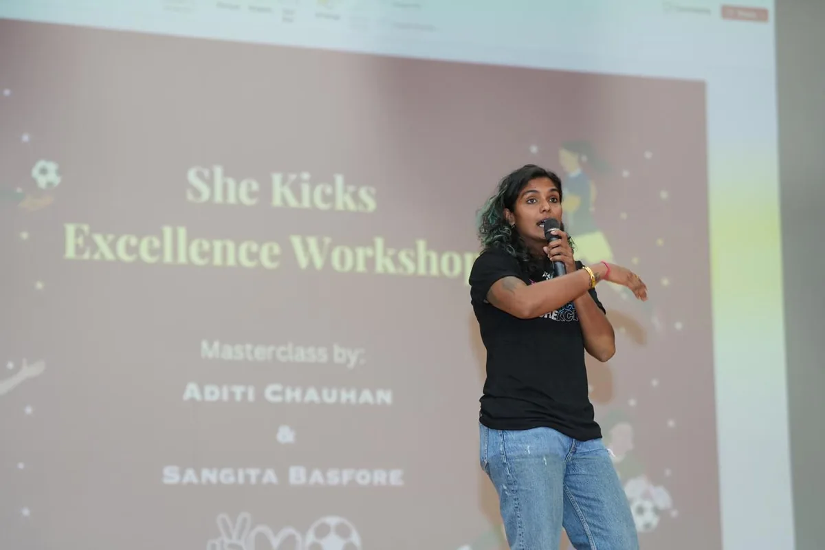Aditi Chauhan, founder of She Kicks
